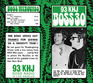 KHJ Boss 30 No. 177 - The Real Don Steele with Peter Fonda