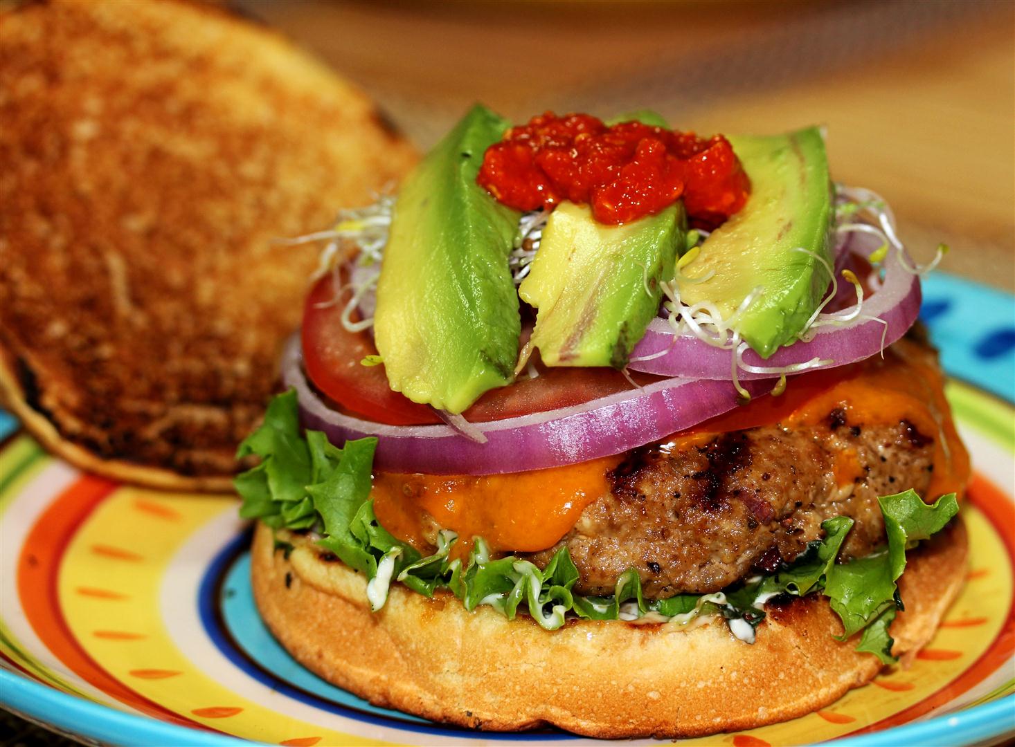 Guam Firehouse Cook Boonie Dog Burger!!!