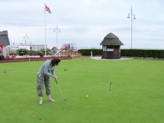 Kirkley Cliff Mini Golf Putting Green in Lowestoft, Suffolk