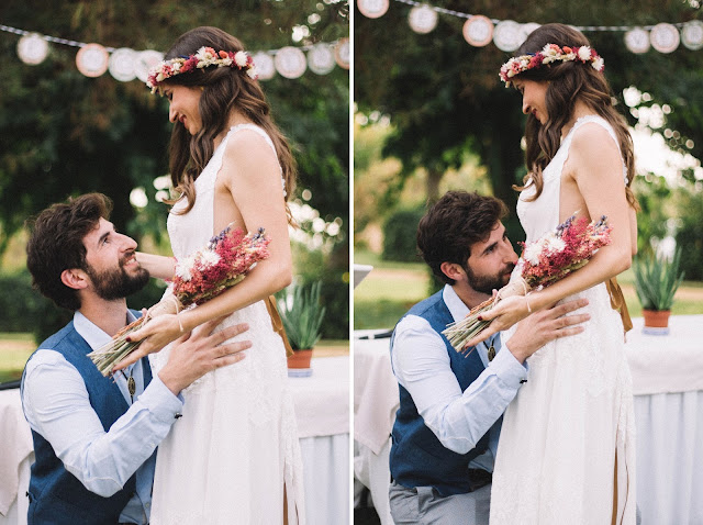 novios boda embarazo