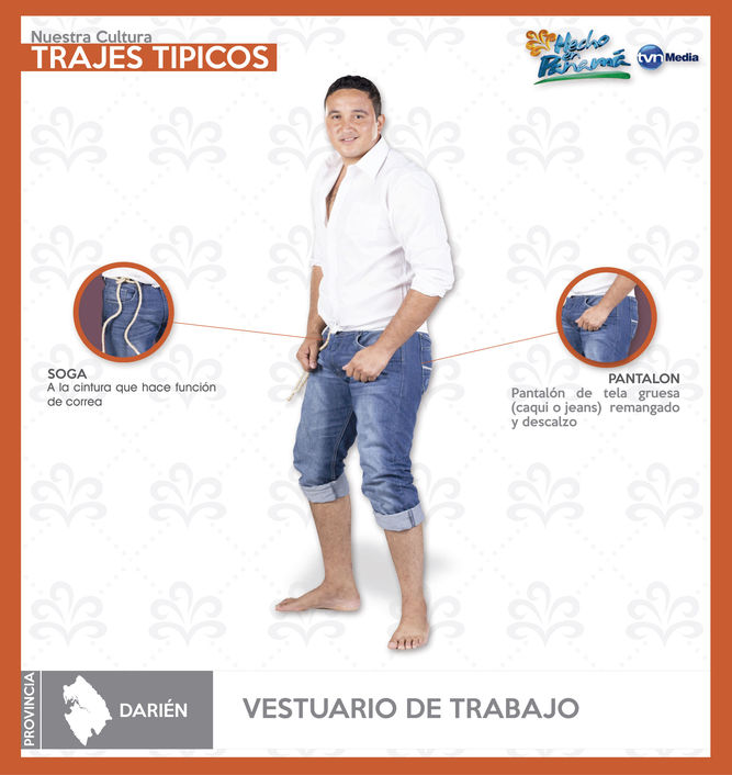 Vestidos típicos de Panamá Vestidos tipicos del Darién
