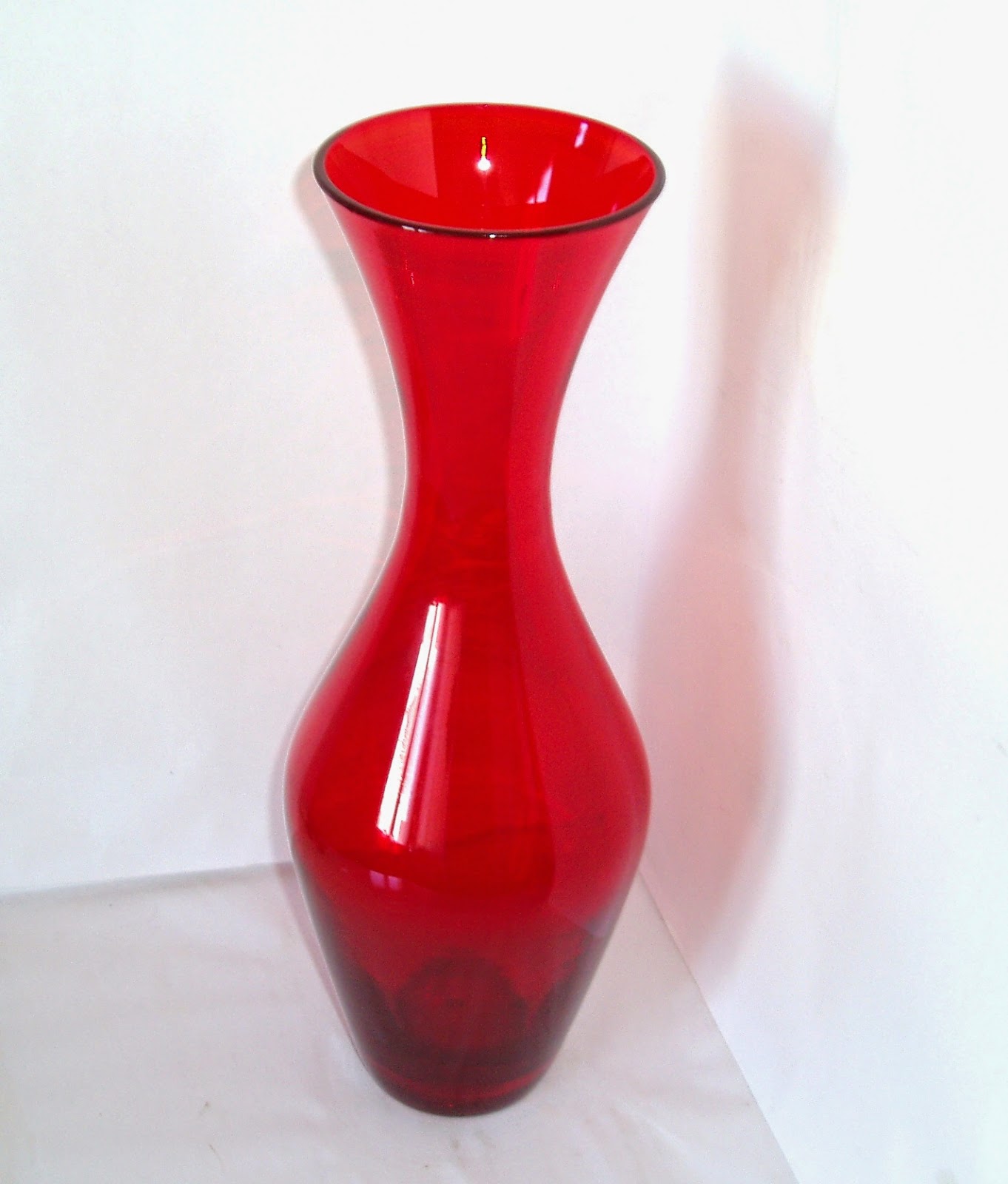 POTTERYANDGLASSART Monica Bratt glass vase Reijmyre Glasbruk Sweden