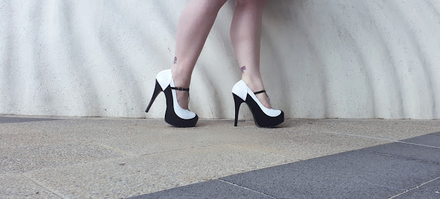 Stylish high heels that tease and delight