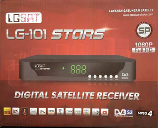 SW LGsat Stars Sw Terbaru LGsat LG-101HD Stars Garmedia