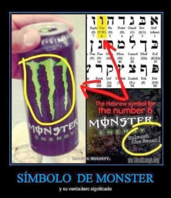 Símbolo de Monster y su verdadero