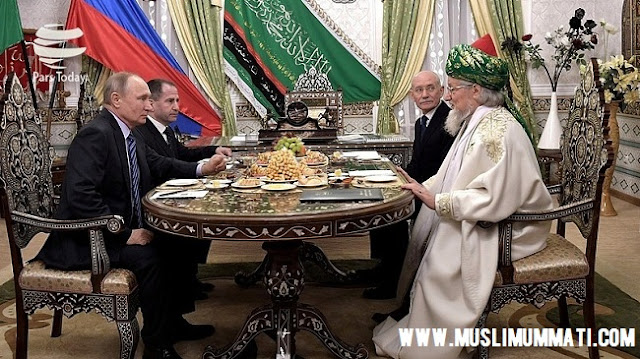 Putin expressed satisfaction over the increase in the number of mosques in Russia Putin expressed satisfaction over the increase in the number of mosques in Russia