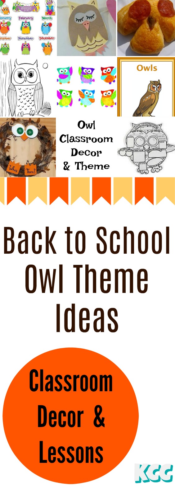 9 Owl Back To School Decorations Thematic Unit Adventures Of