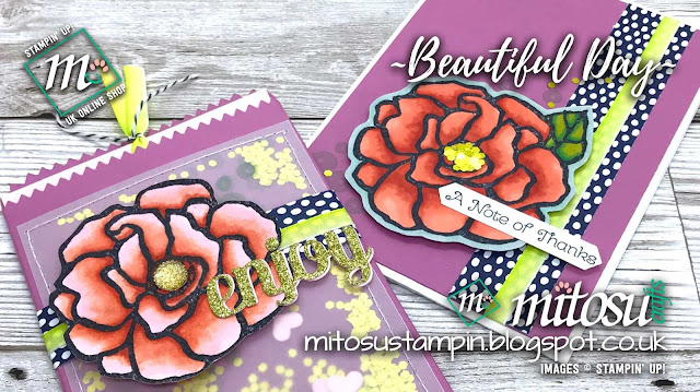 Stampin' Up! Beautiful Day & Mini Treat Bag Order from Mitosu Crafts UK Online Shop