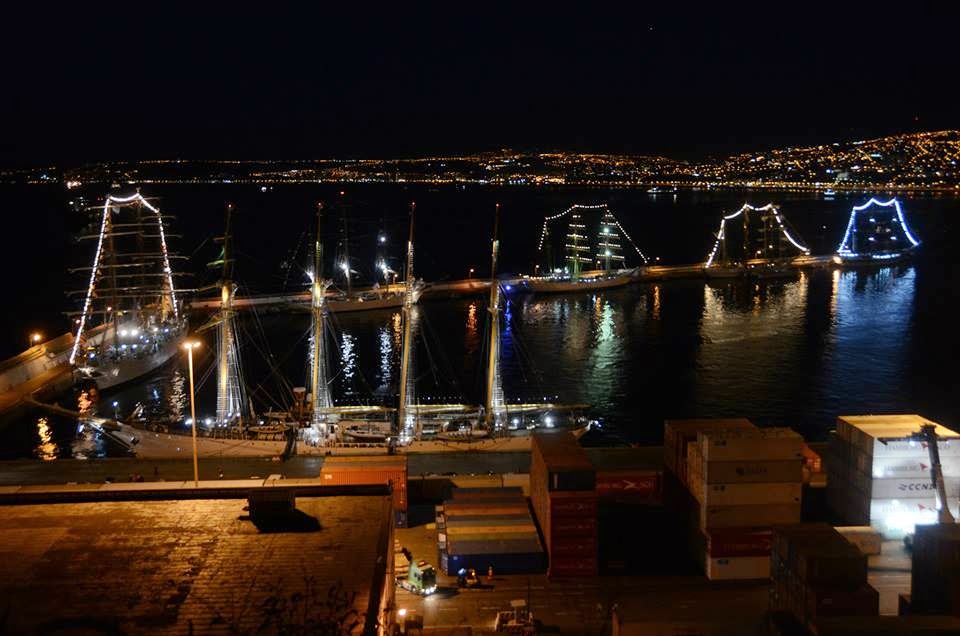 FILANAVAL VELAS LATINOAMERICANAS 2014 ( Puerto de Valparaíso )