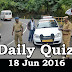 Daily Current Affairs Quiz - 18 Jun 2016