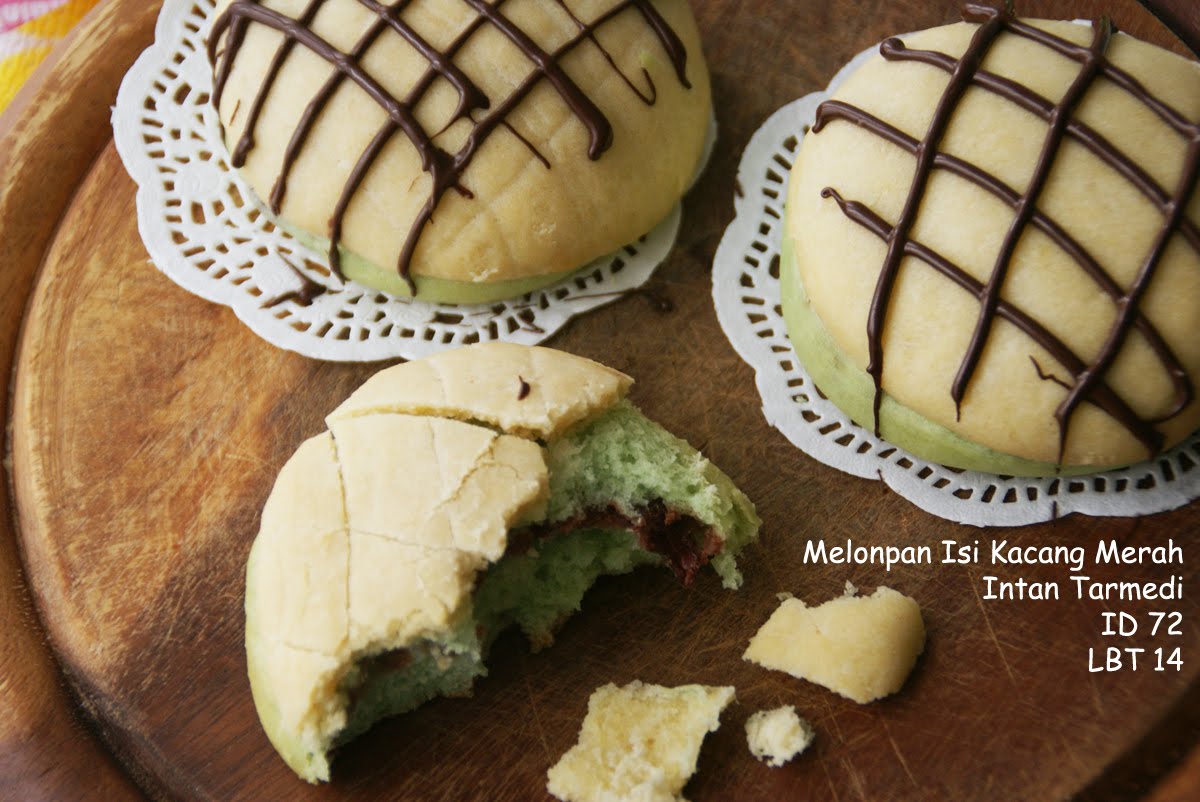 Bento Mania MelonPan isi Kacang Merah