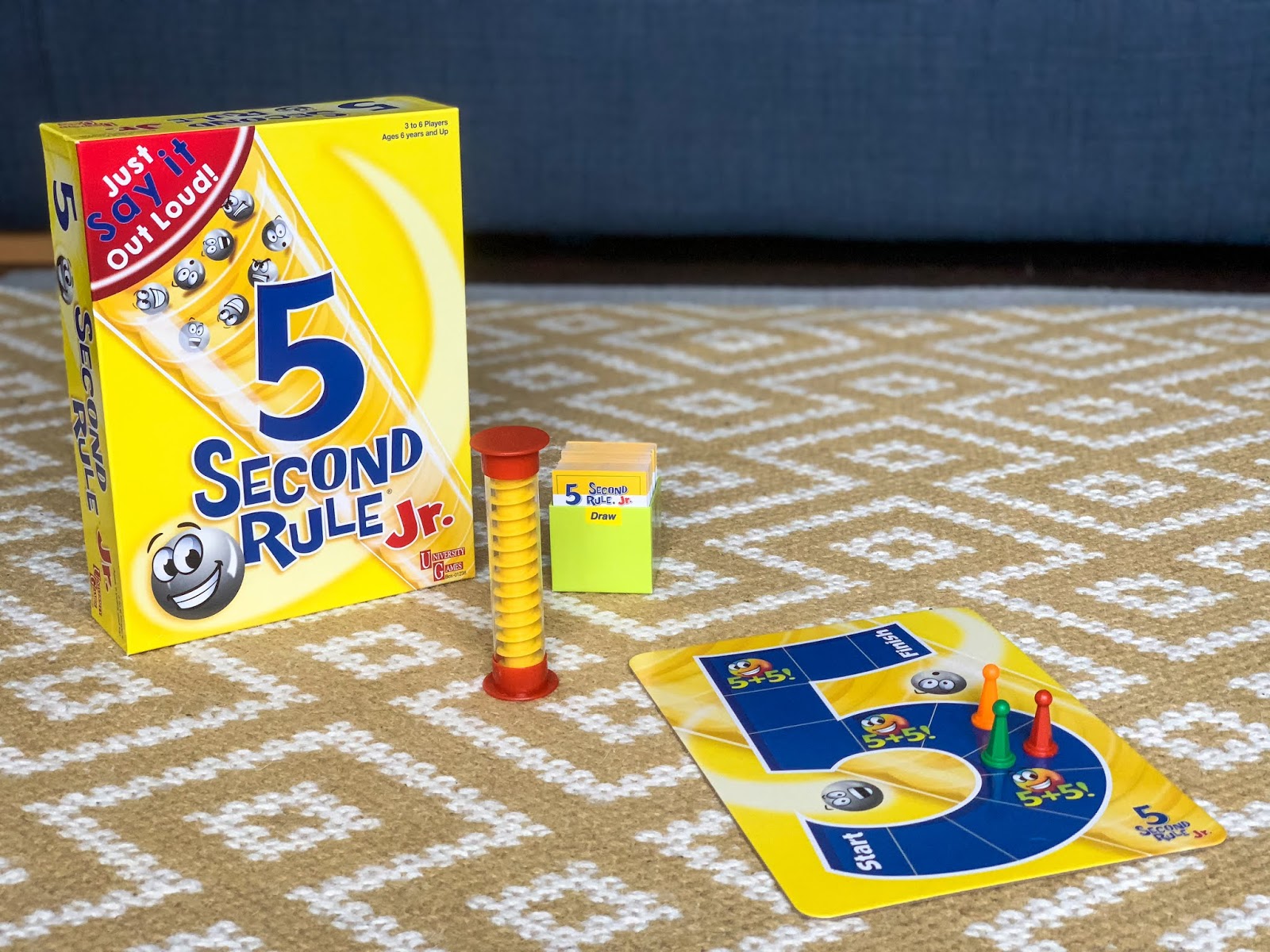 5 Second Rule Jr Review | A Family Board Game - Counting To Ten