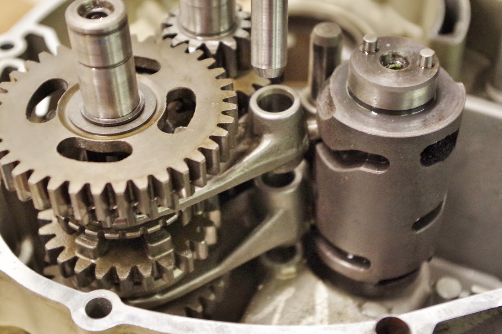 Yamaha YBR 125 Owner Blog Yamaha YBR 125 Gearbox refitting