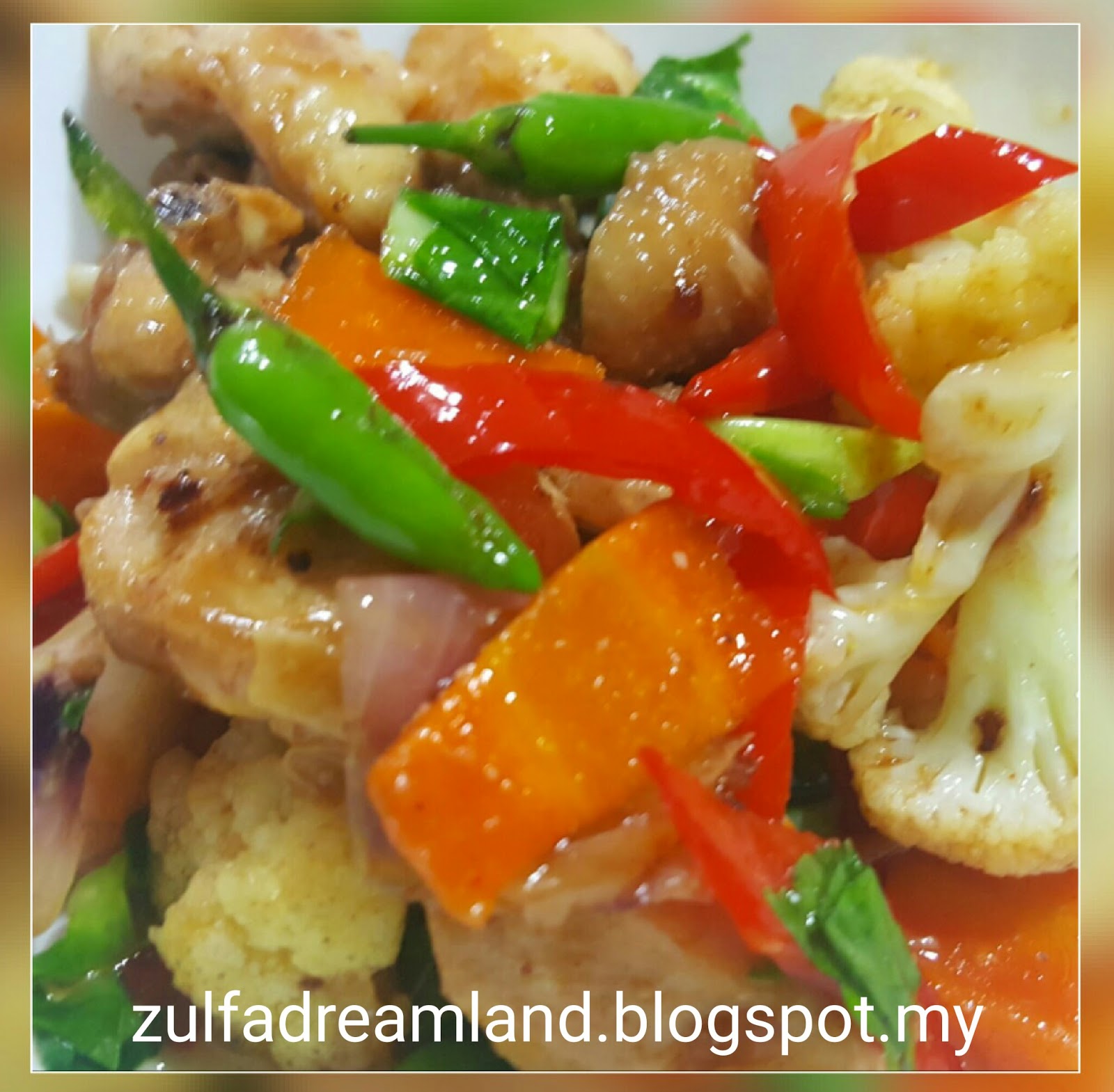 ZULFAZA LOVES COOKING Ayam sos plum