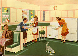 In the kitchen