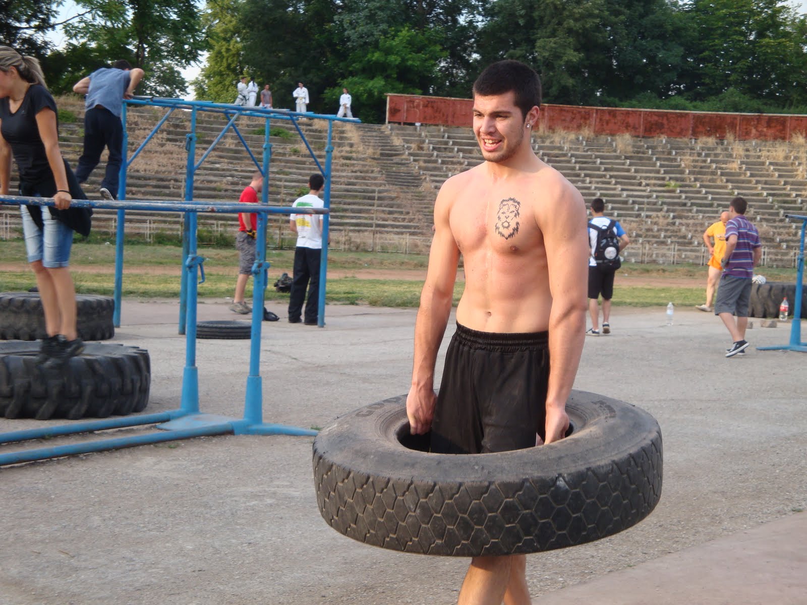 Shakita's thoughts and passions Tires workout