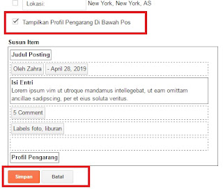 Menampilkan Profil Blogger Di Bawah Postingan Menampilkan Profil Blogger Di Bawah Postingan