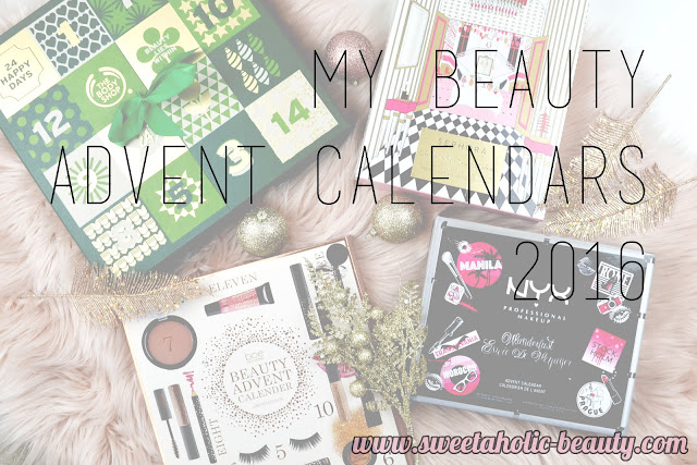My Beauty Advent Calendars 2016 - Sweetaholic Beauty