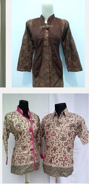  Model  baju  batik  wanita  sarimbit keluarga muslimah  gamis 