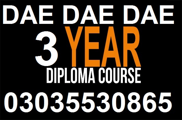 Expereince Based Diplomas TECHNIC COURSES RAWALA KOT/RAWALPINDI.