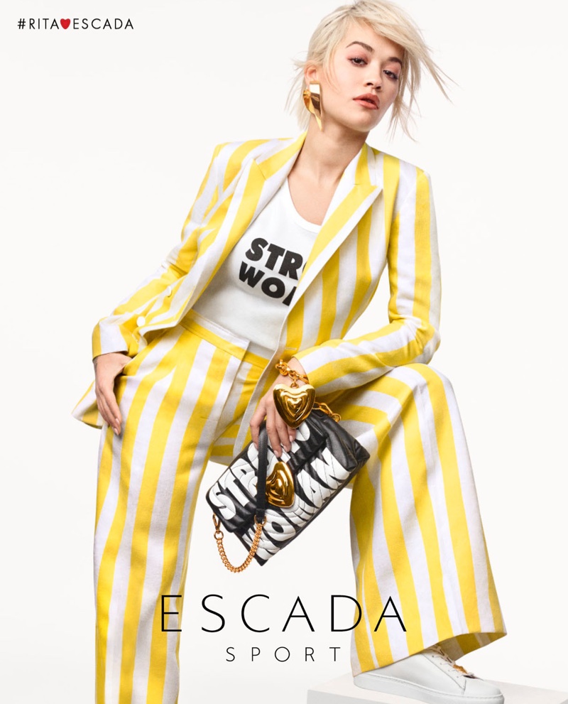 Rita Ora goes glam for the Escada Spring/Summer 2019 Campaign