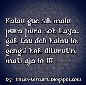 Gambar Foto DP BBM Sindiran buat Orang Sok Kaya Gambar Foto DP BBM Sindiran buat Orang Sok Kaya