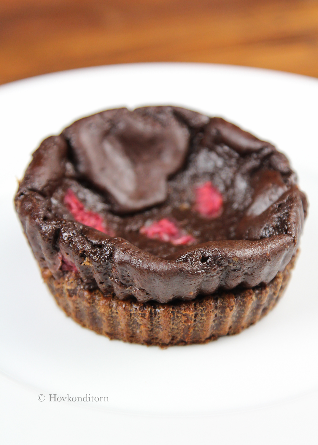 Hovkonditorn Chocolate Raspberry Protein Muffins