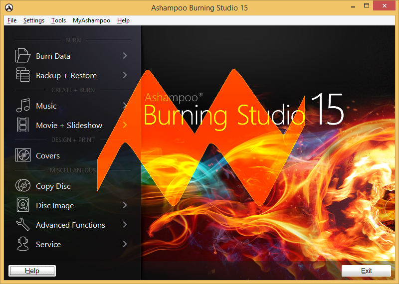 ashampoo burning
