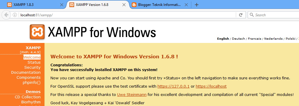 Xampp for ipad software