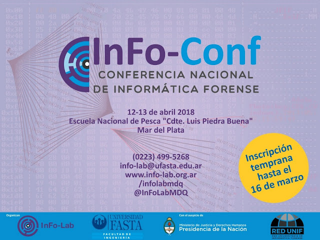 Mar del Plata sera sede de la 2ª Conferencia Nacional de Informática Forense Mar del Plata sera sede de la 2ª Conferencia Nacional de Informática Forense