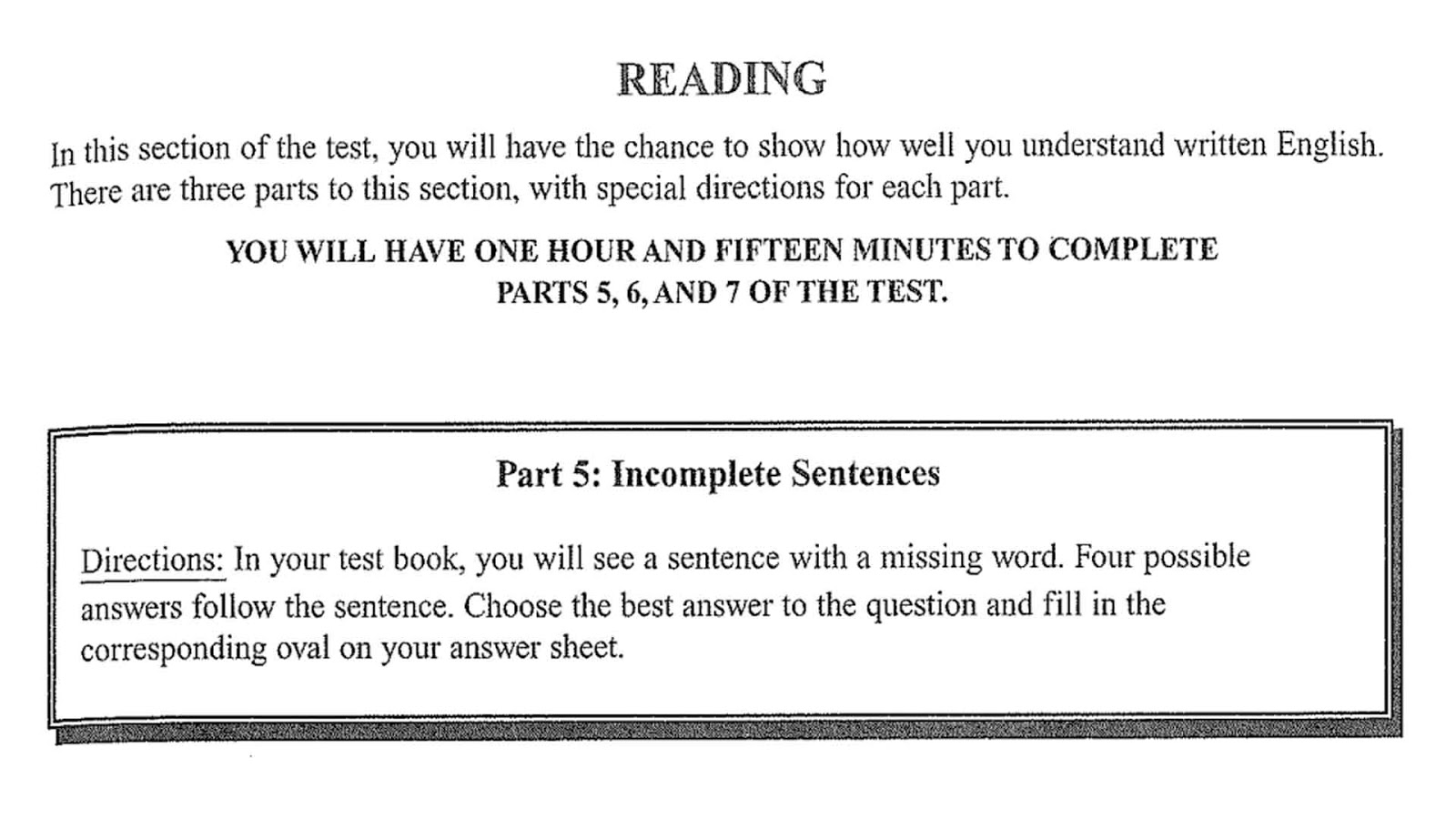 Full TOEIC Test 3 Full Toeic Test Online Free
