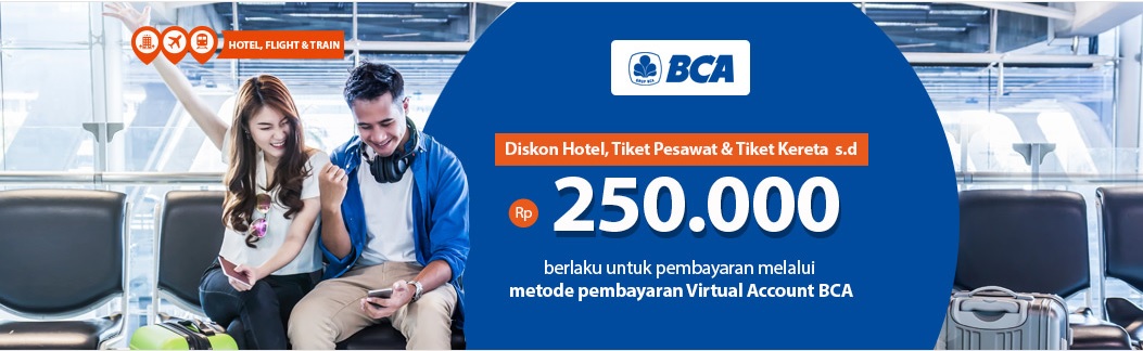 Pegipegi Promo BCA Debit Card! Diskon Hotel, Pesawat