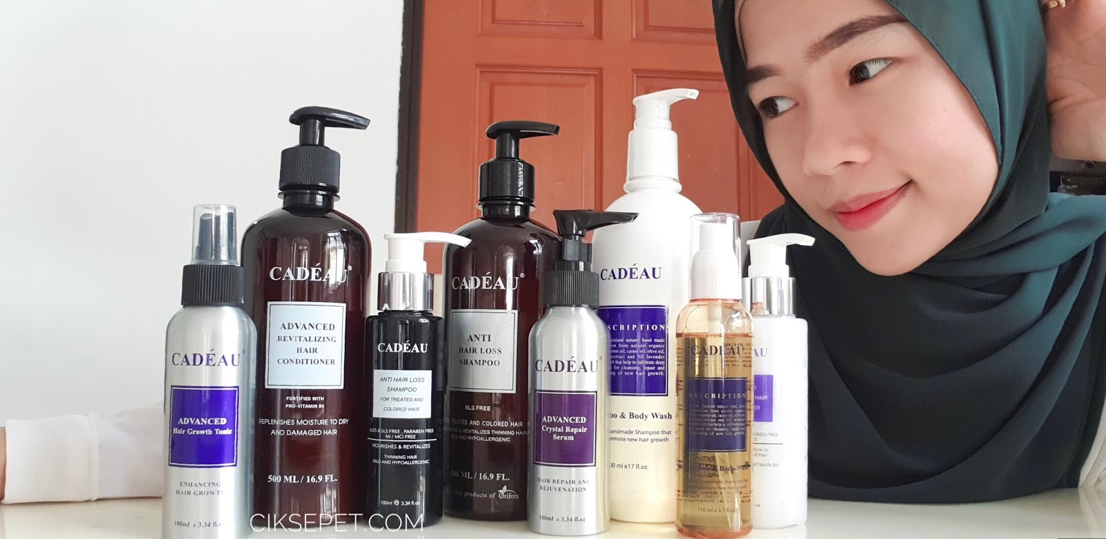 CADEAU Shampoo Rambut Gugur Dan Kelemumur