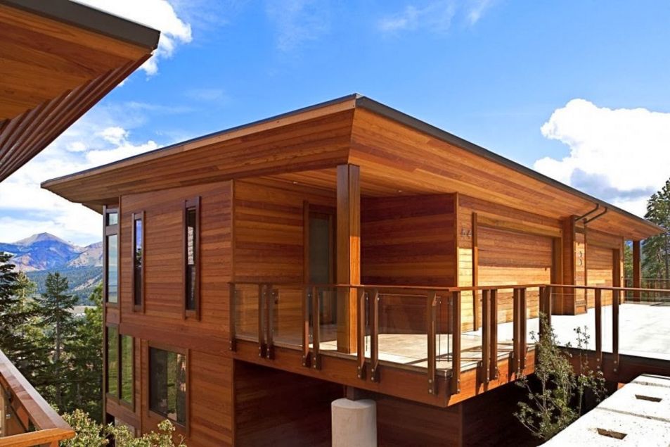 Bentuk Rumah Panggung Kayu Minimalis Unik