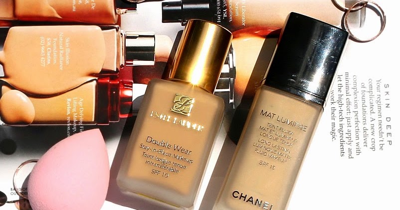 CHANEL ULTRA LE TEINT FOUNDATION VERSUS CHANEL ULTRA LE TEINT