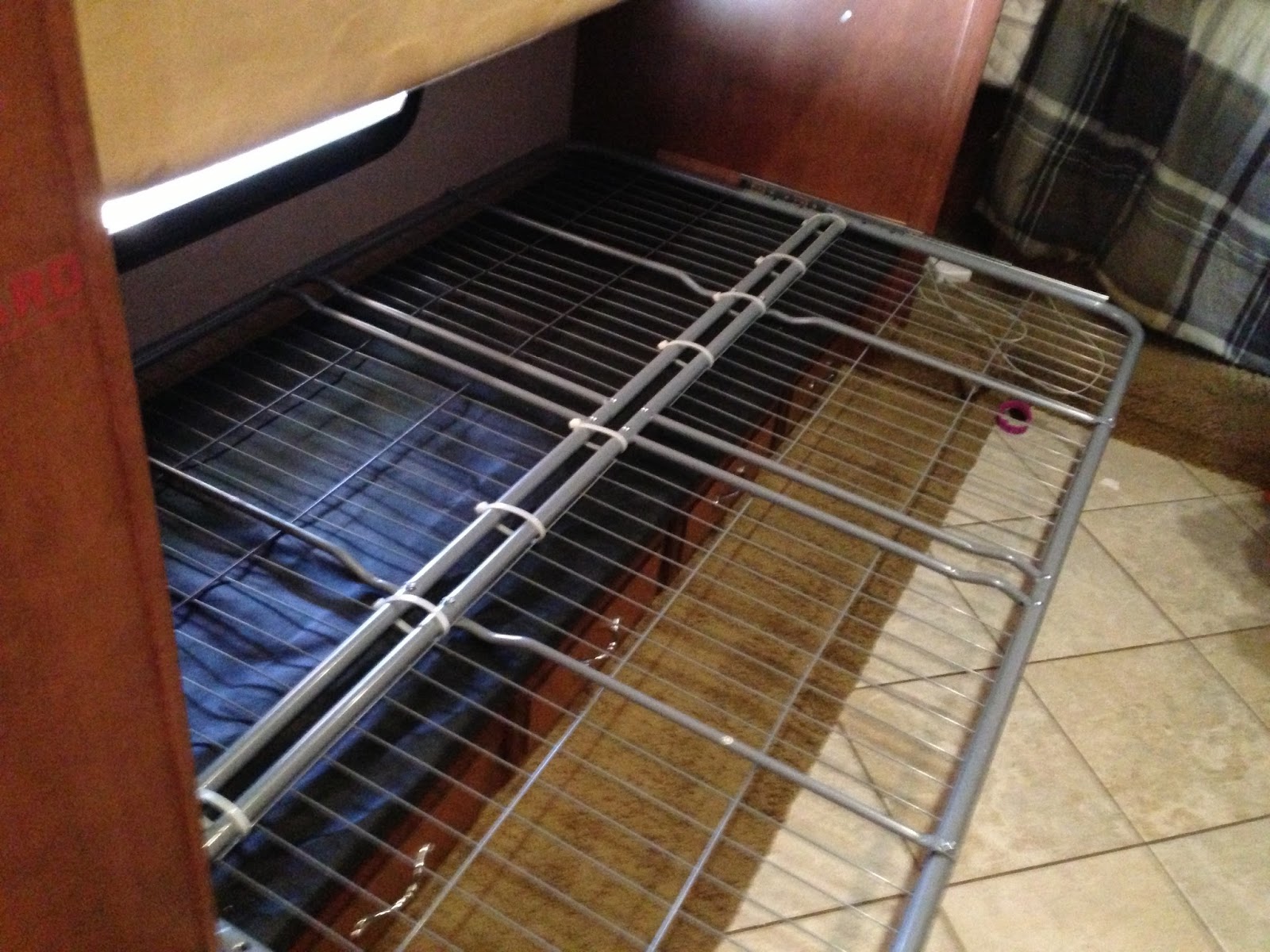 LivelyRV How To Install A Futon In A RV Bunkhouse