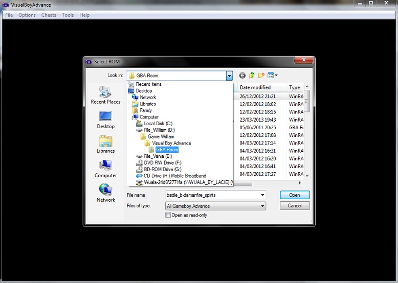 Tutorial/Cara Menggunakan Visual Boy Advance (4+1 Steps)