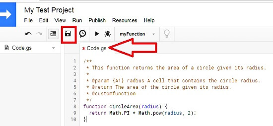 Custom Function Before Saving Custom Function Before Saving