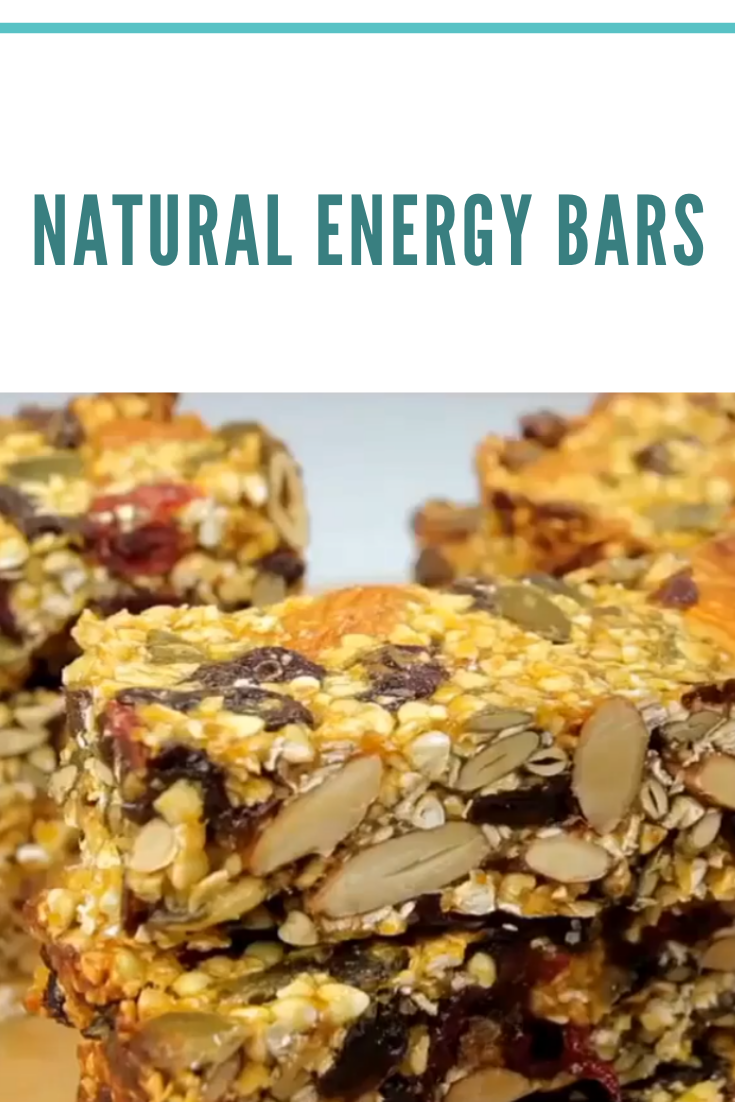 Natural energy bars