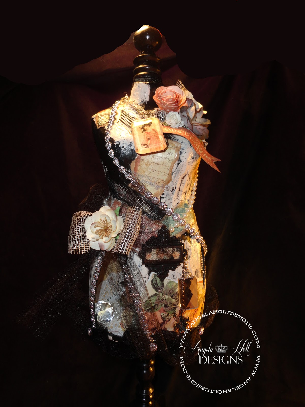 Altered Dress Form Project!!! Angela Holt Designs