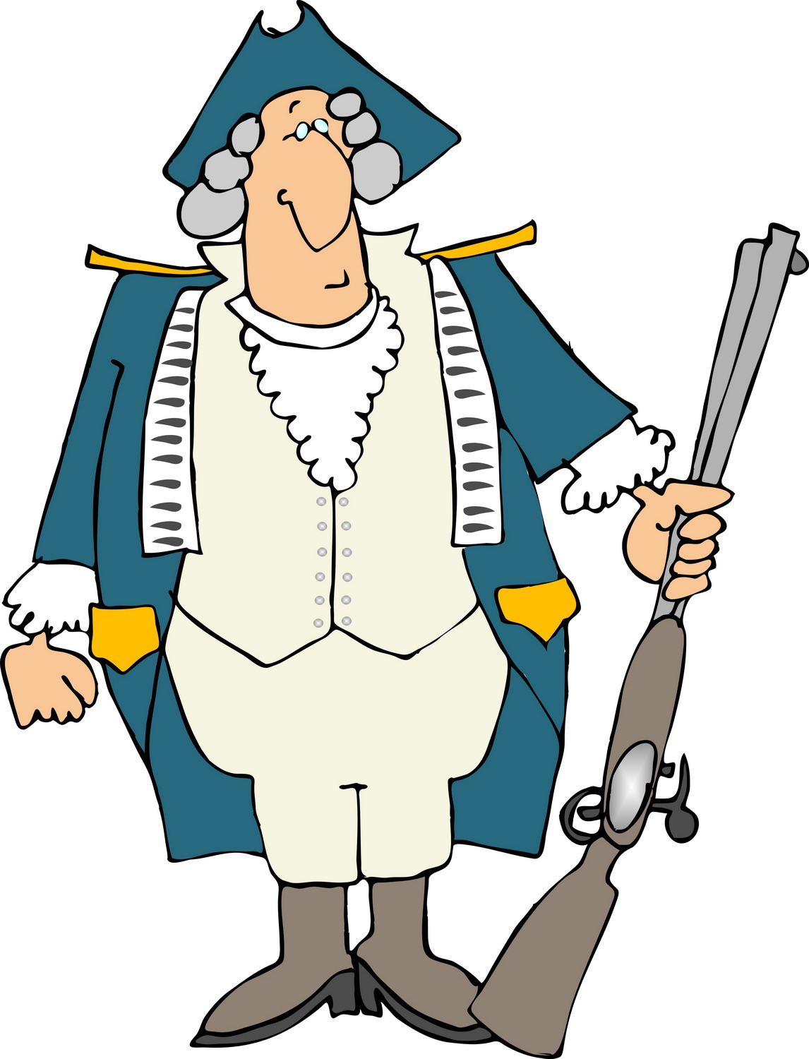 clipart of revolutionary war soldiers - photo #14