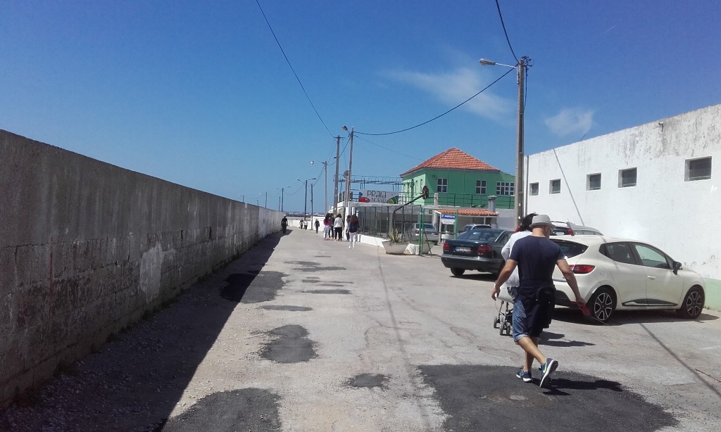 Chegada ao Restaurante