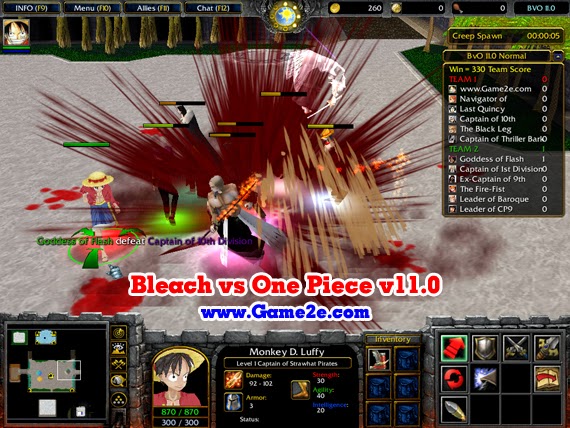 download map warcraft 3 naruto vs bleach vs one piece ai