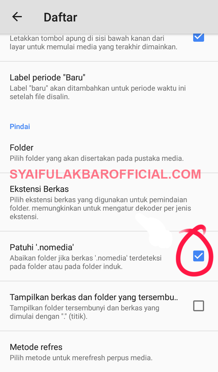 Cara Mengatasi Video Di SD CARD Tidak Muncul/Tidak Terbaca Pada Aplikasi MX PLAYER Cara Mengatasi Video Di SD CARD Tidak Muncul/Tidak Terbaca Pada Aplikasi MX PLAYER