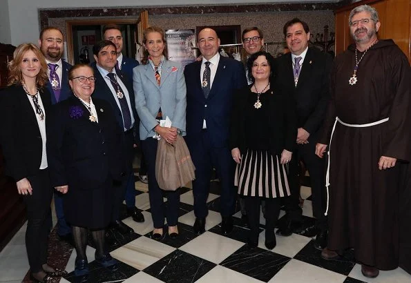 Infanta Elena of Spain attended the traditional thanksgiving to Medinaceli's Christ