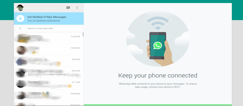 WhatsApp is now on your computer browser!!