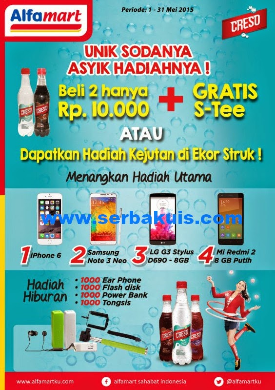 Promo Creso Unik Sodanya Asyik Hadiahnya iPhone 6