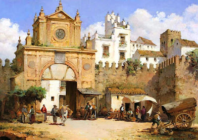 Manuel Fernández García (España) Nació en 1927 Pintor Paisajista de Pueblos y Costumbres Españolas Cuadros Costumbristas de Paisajes Campesinos de España Pueblos medievales y casas coloniales predominan en sus dibujos Paisajes Rurales y Urbanos Épocas Antiguas Cuadros de paisajes Costumbristas al Óleo