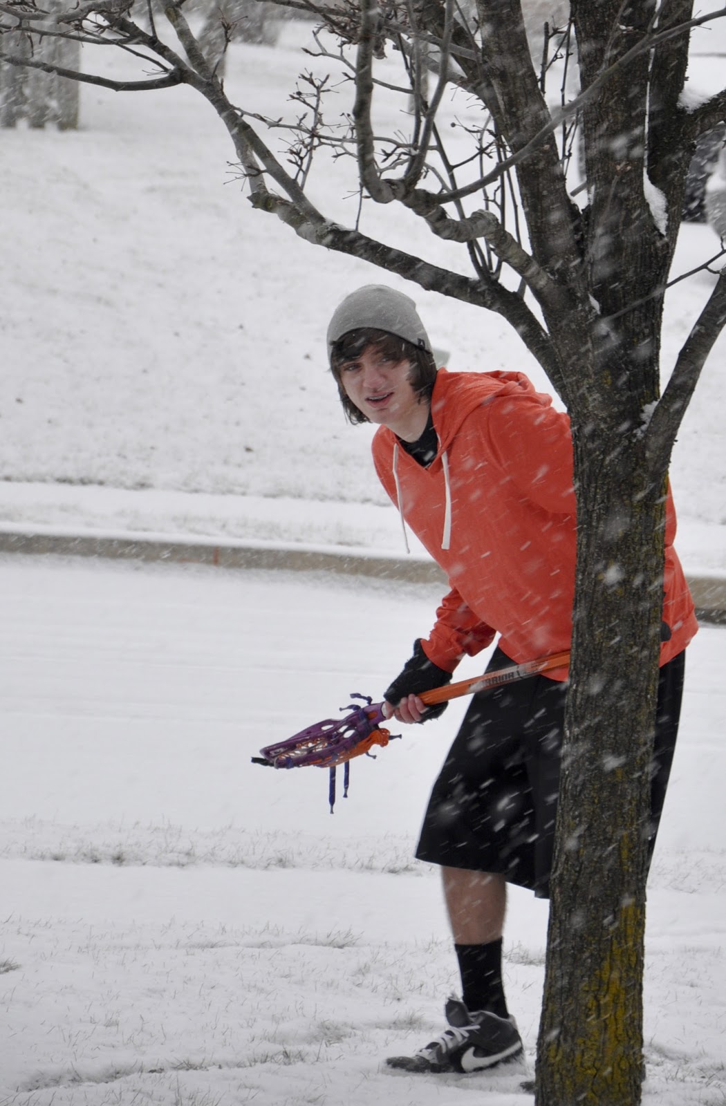 Pretty Purplexing Snow Lacrosse