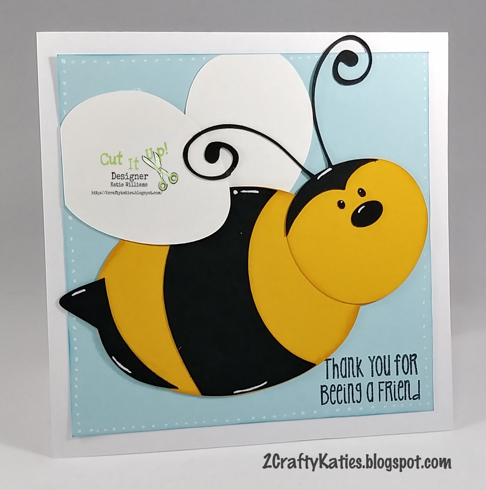 2 Crafty Katies Cut It Up Challenge 146 Bugs or Critter